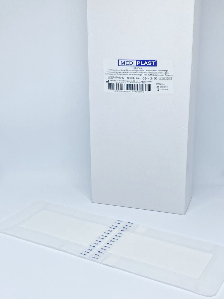 Goedkoopste Waterproof Wondpleister 10 x 30cm