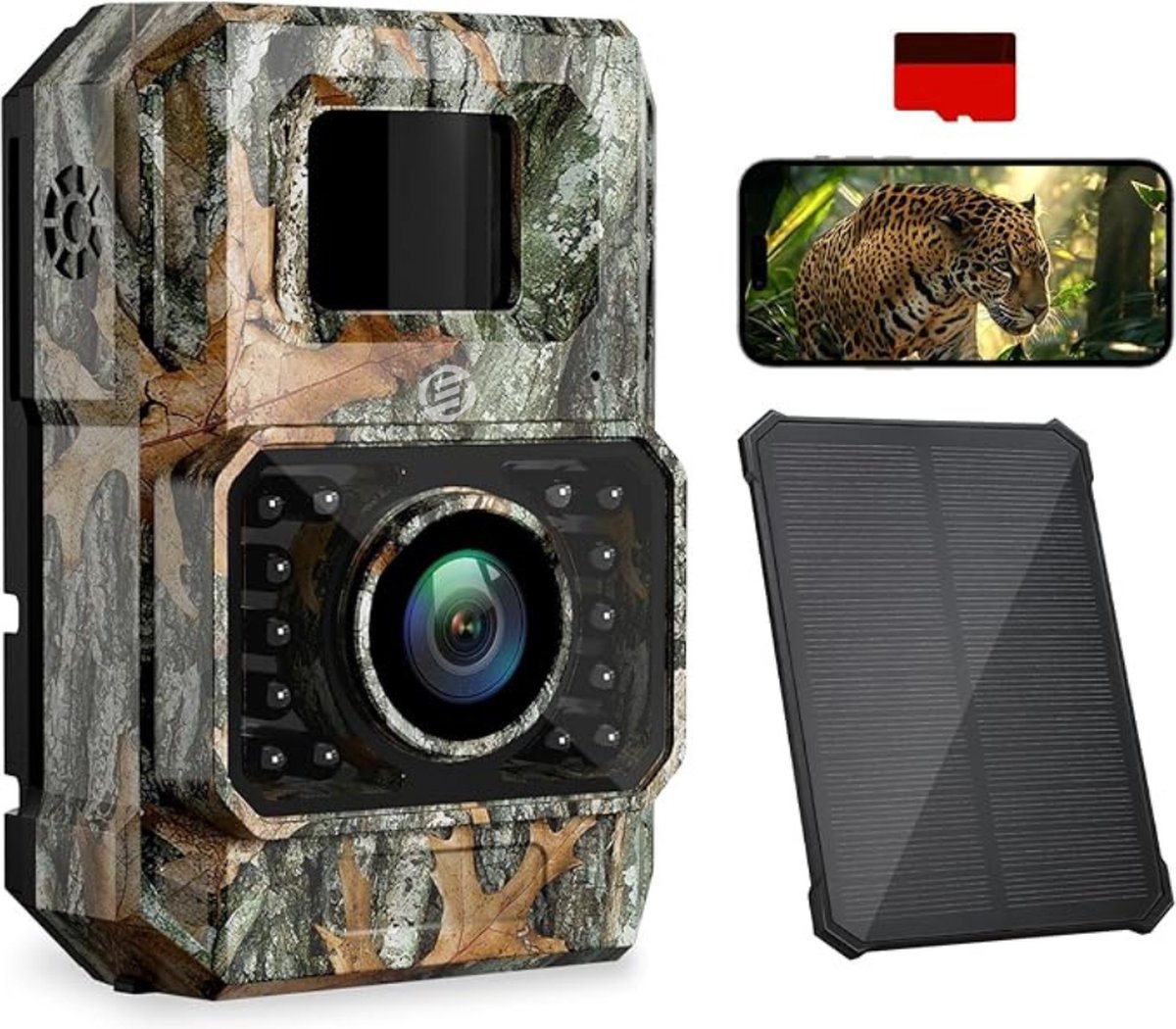 Equivera Wildcamera - wildcamera voor buiten - buitencamera met nachtzicht - wild camera