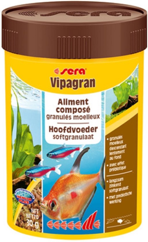 Sera Vipagran 100 ml visvoer korrels