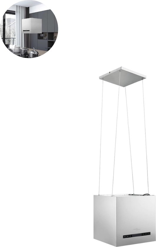 Compacte afzuigkap met 2-speed afzuigventilator, mini-afzuigkap met