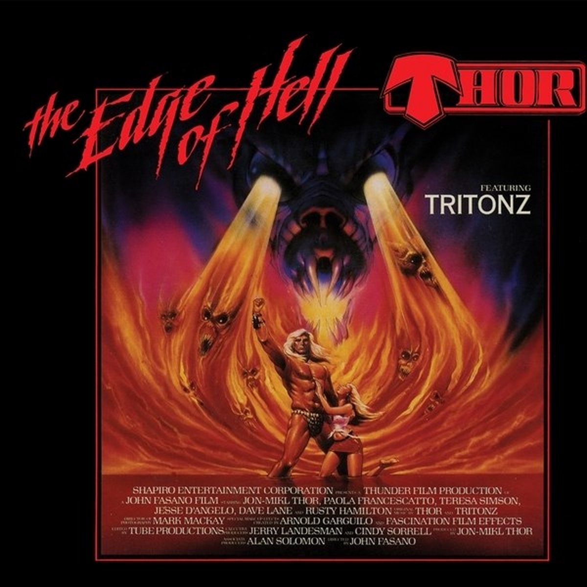 Thor - The Edge Of Hell (LP) (Coloured Vinyl)