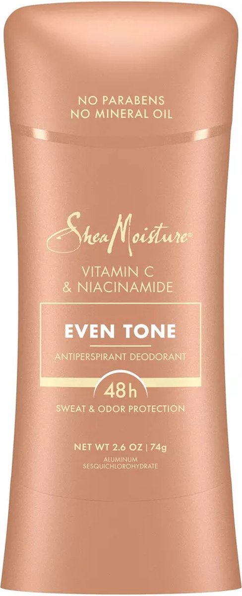 Shea Moisture Even Tone Antiperspirant Deodorant Stick with Vitamin C & Niacinamide