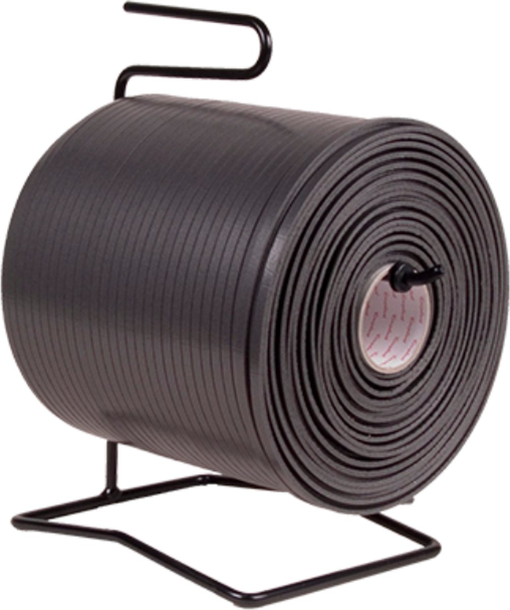 Coroplast AWX Celband 9x3 mm - 600m Haspel Zwart