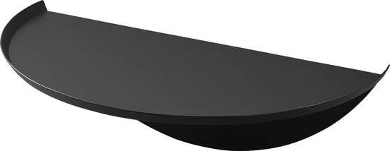 Etagère Murale Yamazaki Demi-Ronde - Tower - Zwart