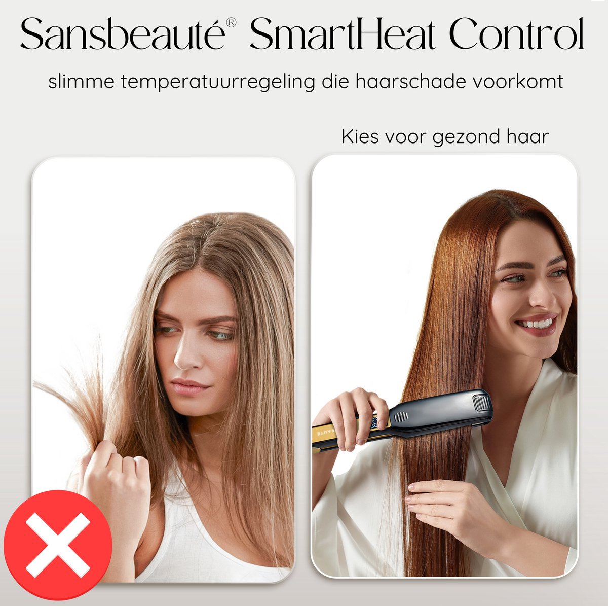 Sansbeauté Professionele Stijltang - afbeelding 3