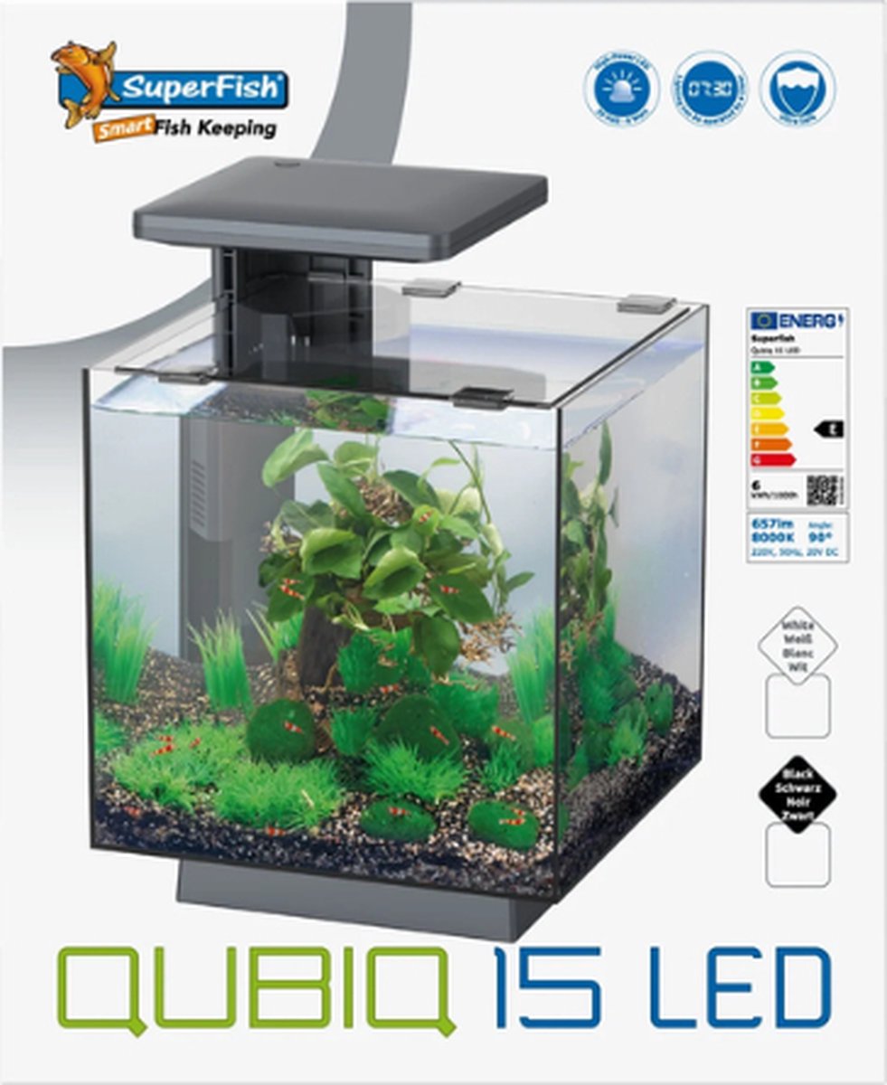 Superfish Qubic 15 LED Aquarium