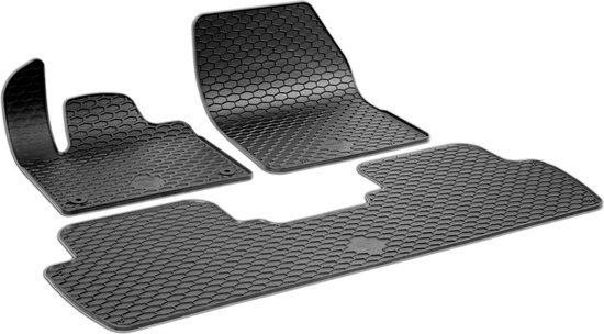 Tapis de sol en caoutchouc DirtGuard sur mesure pour Peugeot 5008 II 12/2016-Aujourd'hui, DS 7 Crossback 09/2017-Aujourd'hui
