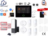 Bol.com Draadloos alarmsysteem voor woning/camper/boot/caravan werkt met wifi en sim kaart en met spraakgestuurde apps. (Nederla... aanbieding