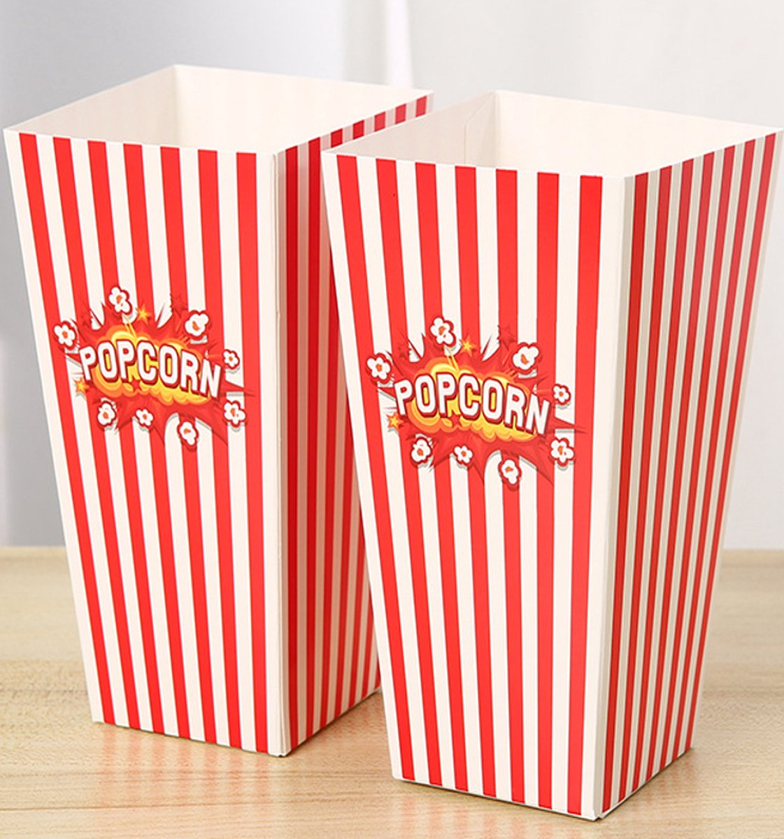 Dayshake Popcorn Bakjes - 60 stuks - Zakjes voor Kinderfeestjes en Traktaties — afbeelding 5