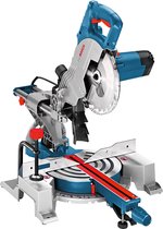 Bol.com Bosch Professional GCM 80 SJ Afkortzaag 1400W - Inclusief 2x Cirkelzaagblad Optiline 216x30 - Klem aanbieding