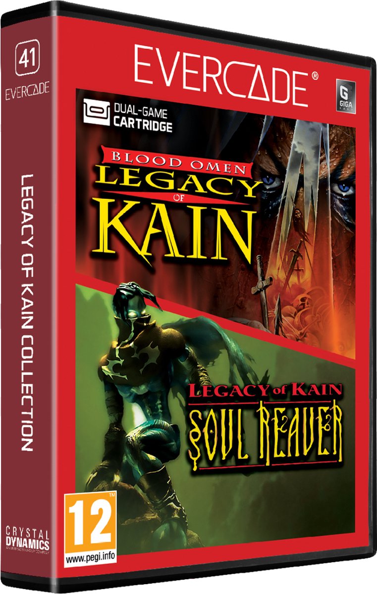 Evercade - Legacy of Kain - cartridge 1 (2 games)