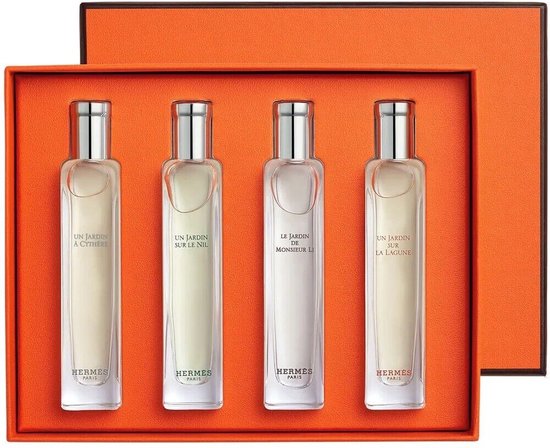 Hermès The Parfums-Jardin Collection travel set 4 X 15ML