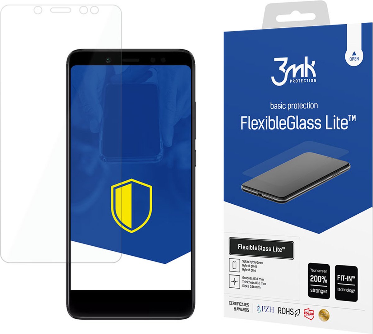 Xiaomi Redmi Note 5 AI Global - 3mk FlexibleGlass Lite