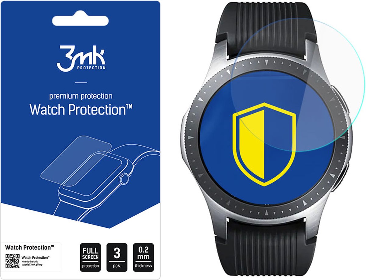 Samsung Galaxy Watch 46mm - 3mk Watch Protection v. FlexibleGlass Lite