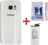 Achterkant + batterij geschikt voor Samsung Galaxy S7 - wit