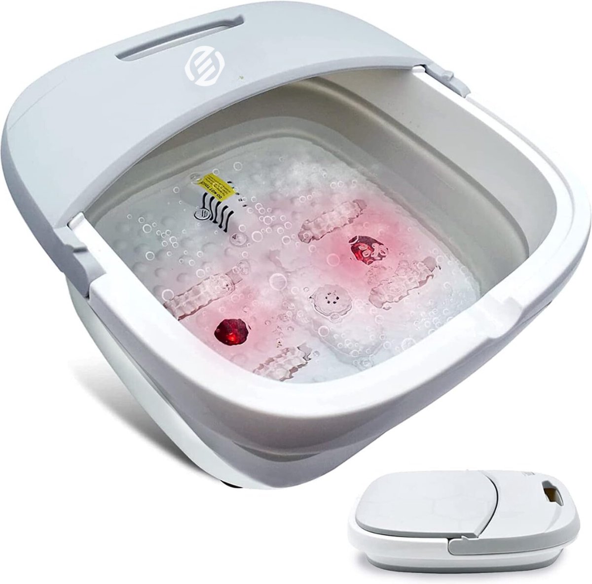 Equivera Voetenbad Met Massage - Voetenbad - Voetenbad Met Massage Electrisch - Voetbad - Voetenbad Massage Apparaat