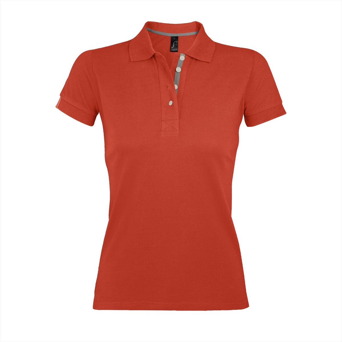 SOL'S Women´s Polo Shirt Portland L588 - Burnt Orange/Grey (Solid) - S