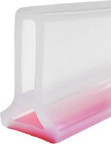 Siliconen vloerbarrière - waterstop voor natte ruimtes - 3 meter - grijs