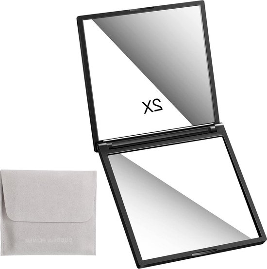 4-pack Signaalspiegels – Acryl – 5,1 X 3,1 Cm – Met Ketting – Voor Survival, Wandelen En Kamperen – Compacte Reddingsspiegel