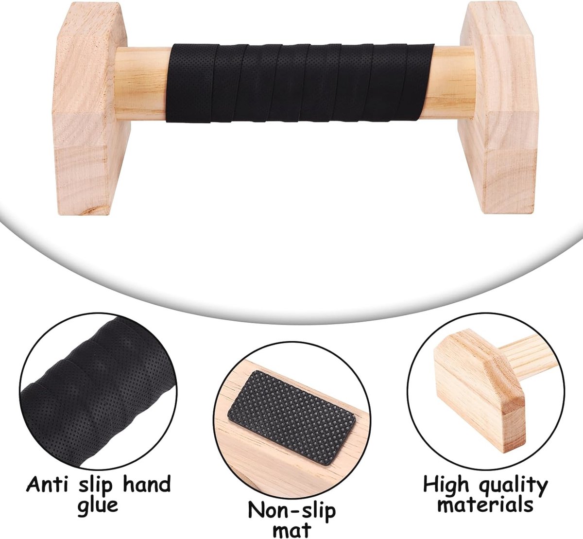 Push Up Bars - Antislip Push-Up Grepen Set van 2 voor Veilige