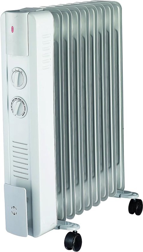 Lexium Olieradiator met Thermostaat - Elektrische kachel - Oliegevulde radiator - Olieradiator elektrisch - Olie radiator