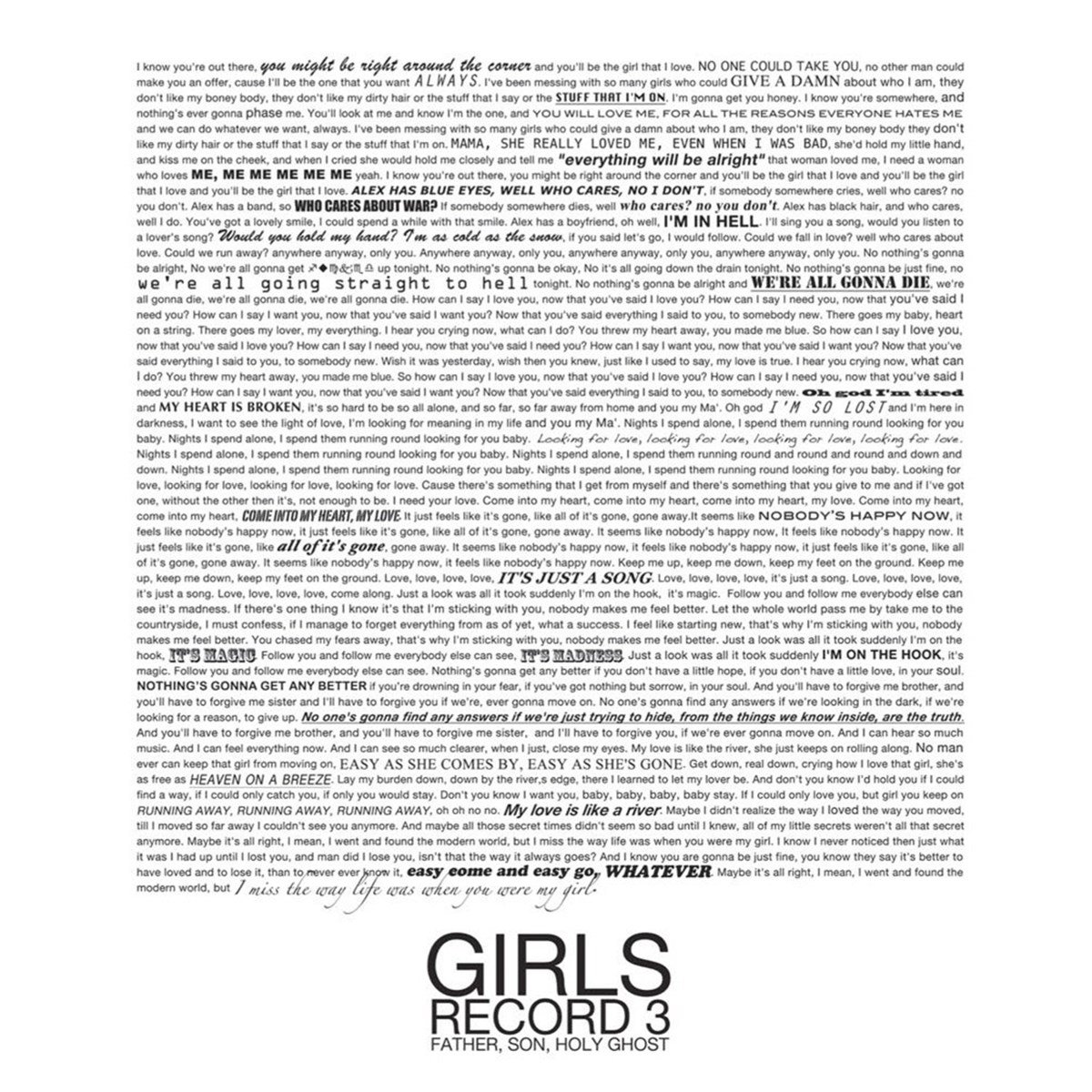 Girls - Father, Son, Holy Ghost (2 LP)