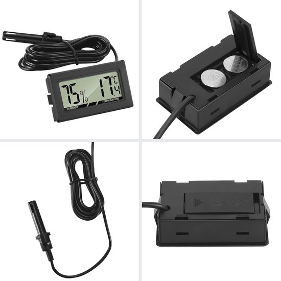Mini LCD Digitale Thermometer Hygrometer Temperatuur en