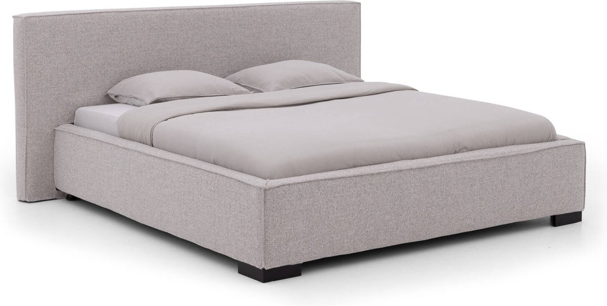 Goossens Bedframe Switch, 160 x 200 cm met hoes Stof Oasis shell 196