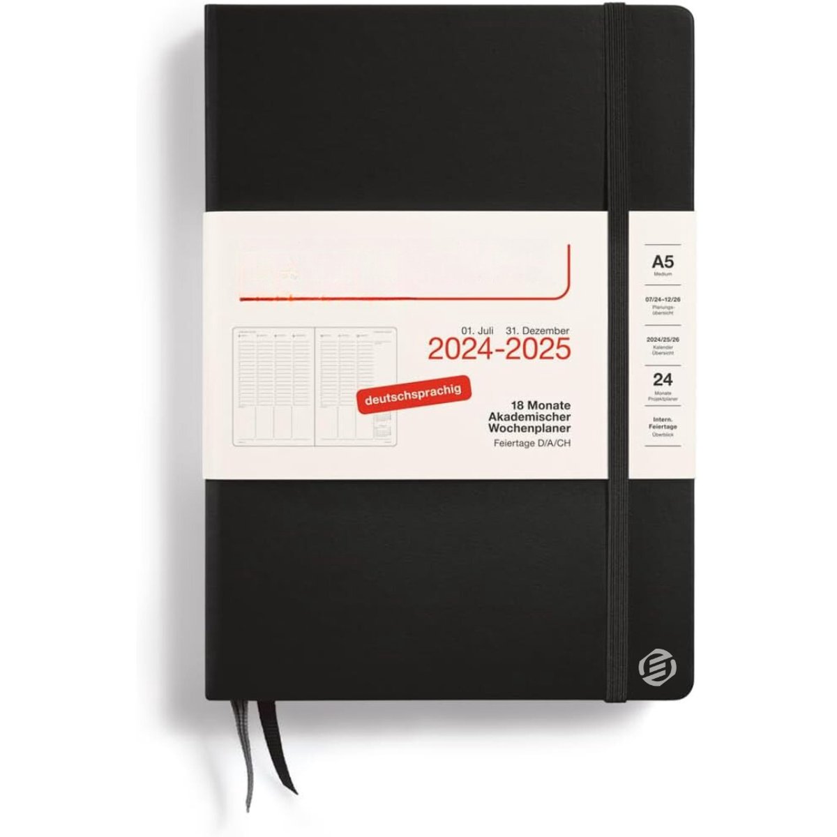 Equivera Weekplanner 2025 - Weekly Planner - Agenda - Kalender - Maandplanner - Famillieplanner