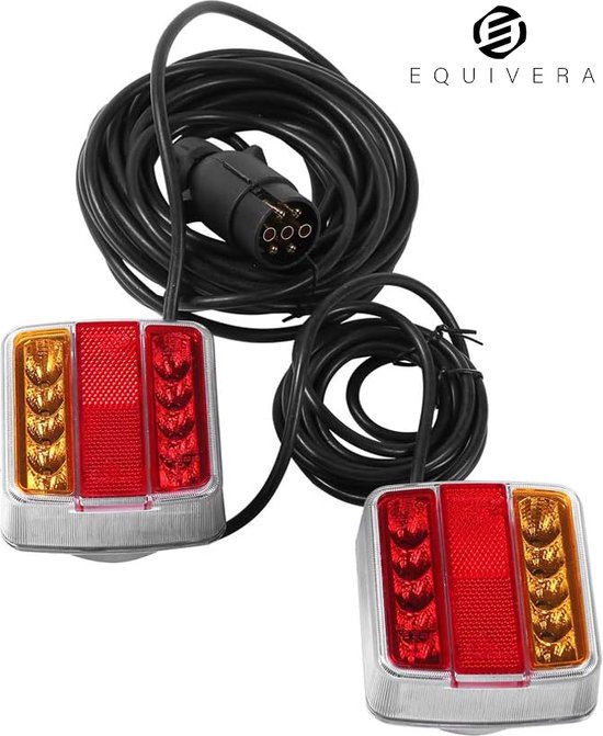 Equivera Siècle des Lumières de remorque - Set Siècle des Lumières de remorque - Éclairage de remorque - Siècle des Lumières de remorque