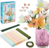 Joya Creative DIY Set de Fleurs en Papier crépon – Créez vos propres Fleurs en papier – Comprend 6 exemples et instructions (français non garanti).