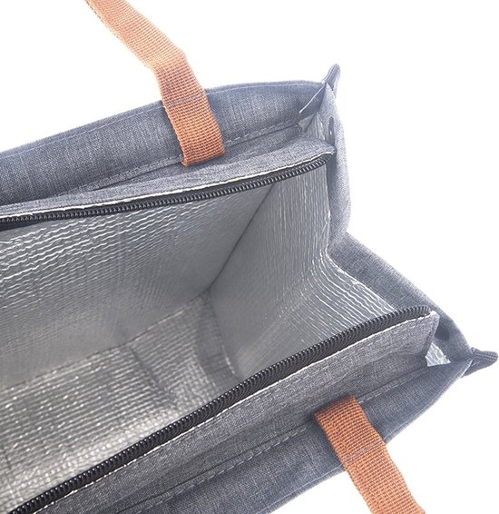 Koeltas Grijs TERMO 14 l - Lunchtas - Koeltasje - Geïsoleerde - Koelbox van KOEL — afbeelding 5