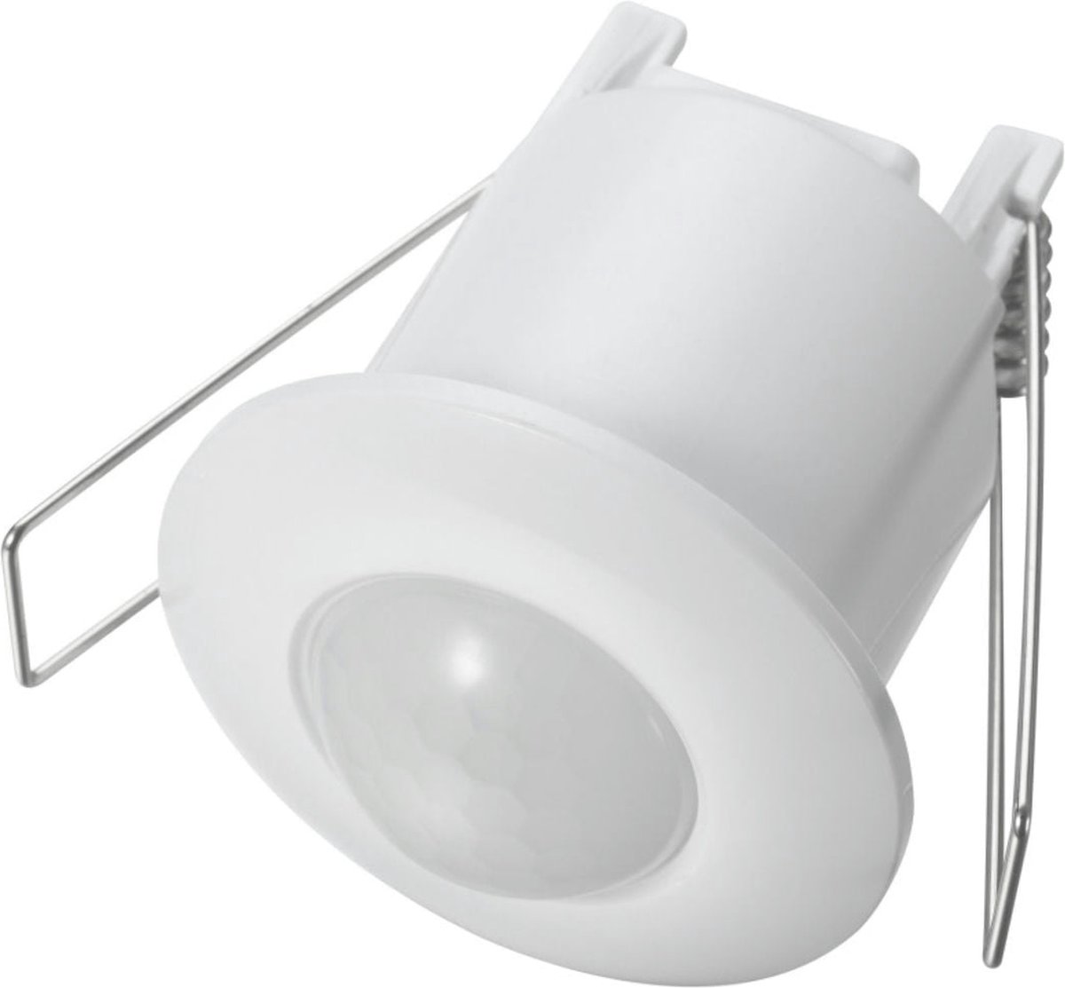 BEWEGINSMELDER / INFRAROOD SENSOR 360° - MINI - INBOUW - WIT - PLAFOND - 230 V - TOT 6 MTR -