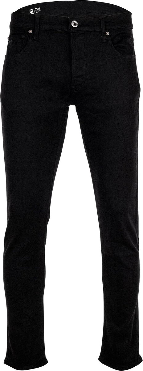 G-Star RAW Heren Jeans Broeken slim Fit 29W 34L Volwassenen Zwart