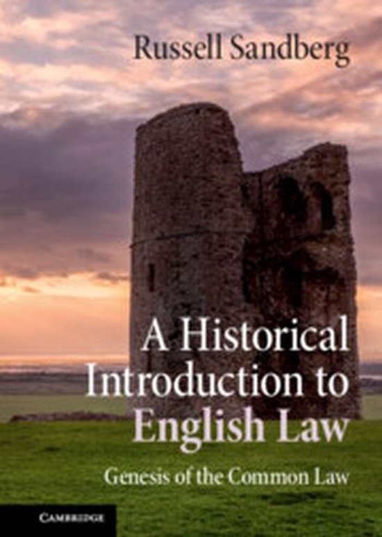 A Historical Introduction to English Law - cover