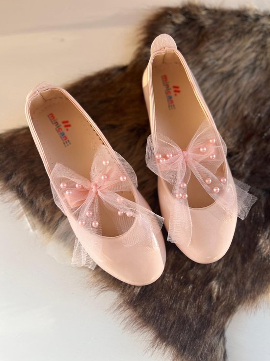 Ballerine rose poudré fille new arrivals