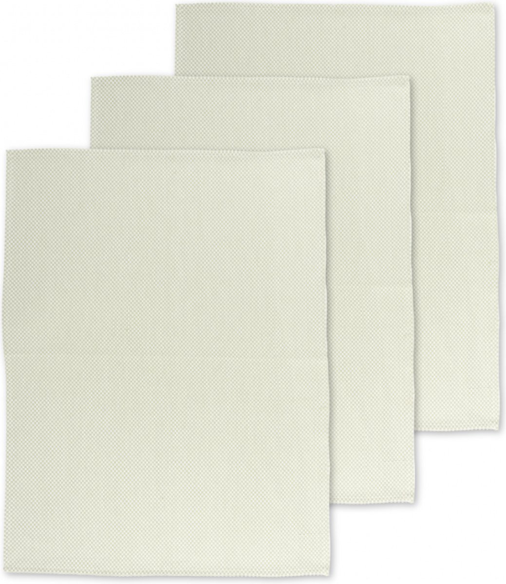 Keukenhanddoek DOBBY - SET/3 - 51x72 cm, sea green
