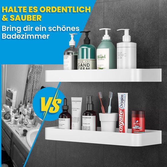 METALEN BLODE SHEA Design doucheplank Zwart 50 cm zonder boren. Gemaakt van hoogwaardig gepoedercoat aluminium. Badkamer Minimalistisch. Modern. Stabiel METALEN BLODE SHEA Design doucheplank Zwart 50 cm zonder boren. Gemaakt van hoogwaardig gepoedercoat aluminium. Badkamer Minimalistisch. Modern. Stabiel