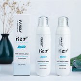 Pansly Ontharing Spray verwijderd en groeiremmend 2In1 Intieme Ontharing Spray Unisex Pijnloos Ontharingsmiddel
