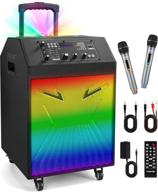 SingAlong Karaoke Set voor Kinderen en Volwassenen - Draadloze Bluetoo