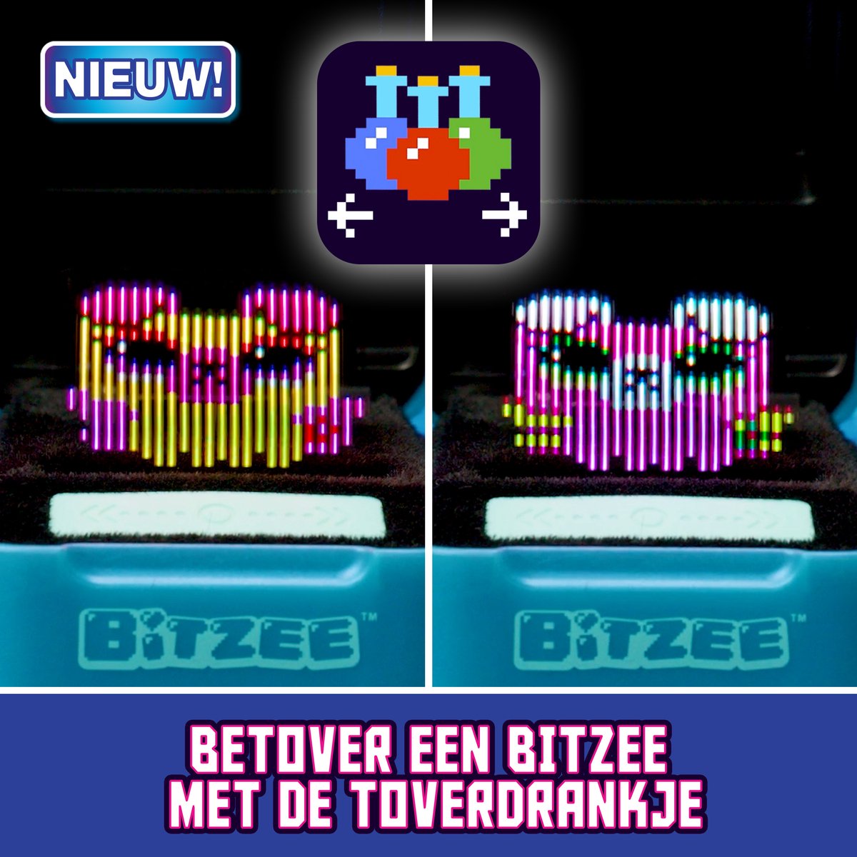 Bitzee Magicals - het interactieve virtuele huisdier - 20 digitale diertjes in een doosje die reageren op jouw aanraking — afbeelding 7