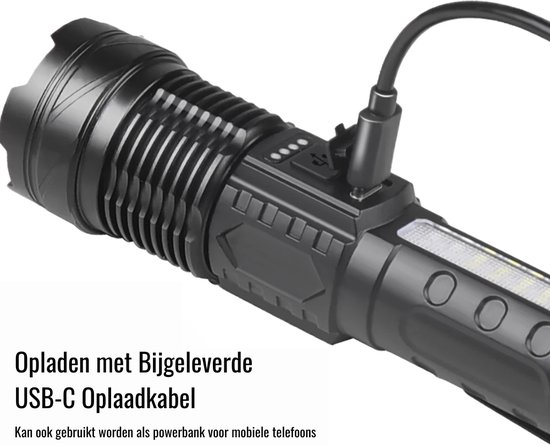 KLARUS P2 Penlamp: 1000 lumen, 270 meter bereik – 2 AA of USB-C oplaadbaar (batterij meegeleverd), IPX8 waterdicht, compacte EDC-zaklamp voor in de zak, op kantoor en in de beveiliging