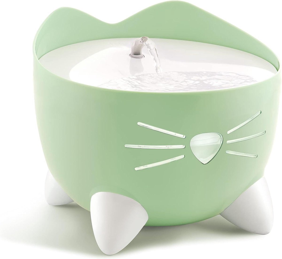 Waterfontein Groen Drinkfontein voor Katten met USB-Oplaadkabel Waterfontein Groen Drinkfontein voor Katten met USB-Oplaadkabel