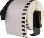 Label Tape Geschikt voor Brother DK-22205 | 62 mm x 30,48 m | Zwart op wit - Papier - 1 stuk - Geschikt voor: QL-500 QL-550 QL-560 QL-570 QL-580N QL-650TD QL-1050N QL-1060N