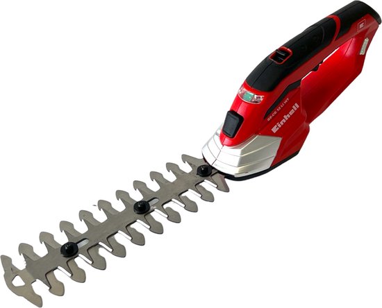 Einhell GE-CG 12 Li WT Accu gras- en buxusschaar 12 V 10 / 19 cm ( 3410411 ) + geïntegreerde accu 1,5 Ah + lader — afbeelding 2