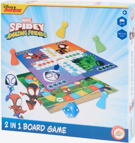 Disney Junior Marvel Spidey Amazing Friends 2-in-1 bordspel | Games | bol