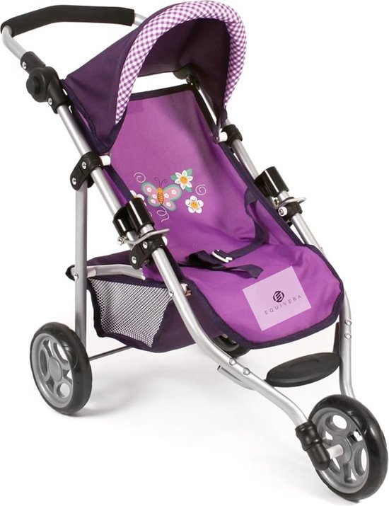 Equivera Reisbuggy - Plooibuggy - Compacte Buggy - Reis Buggy - Kinderwagen - Must Have Voor Op Reis!