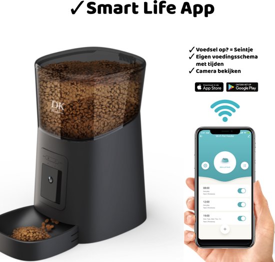 DKProducts.nl Automatische Camera Voerbak Zwart - Met - DKProducts.nl - €79,99