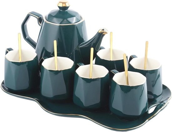Zilveren koffie en theeservies | Rondom 1920 – Art Deco & Art Nouveau Zilver & Antiek