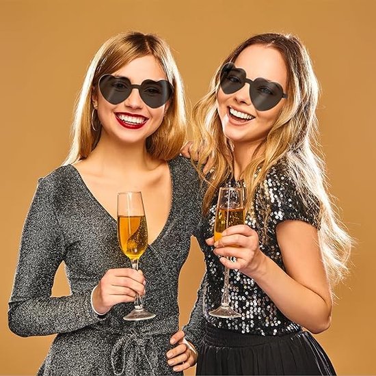 T.O.M.- Zonnebril Hart- Oranje- Hartjesbril- Foute party bril- Koningsdag- Carnaval bril- Festival bril- Zonnebril- Party bril - Grappige bril van T.O.M. — afbeelding 5